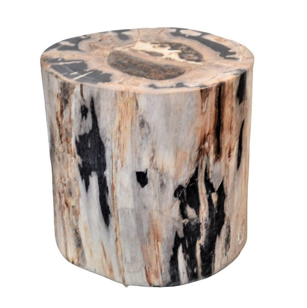 Indonesian Petrified Wood Stool - 111 Kg - Berbere Imports