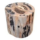 Indonesian Petrified Wood Stool - 111 Kg - Berbere Imports