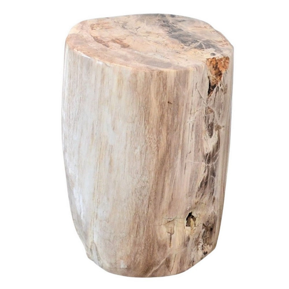 Indonesian Petrified Wood Stool - 79 Kg - Berbere Imports