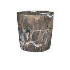 Petrified Wood Side Table - Berbere Imports