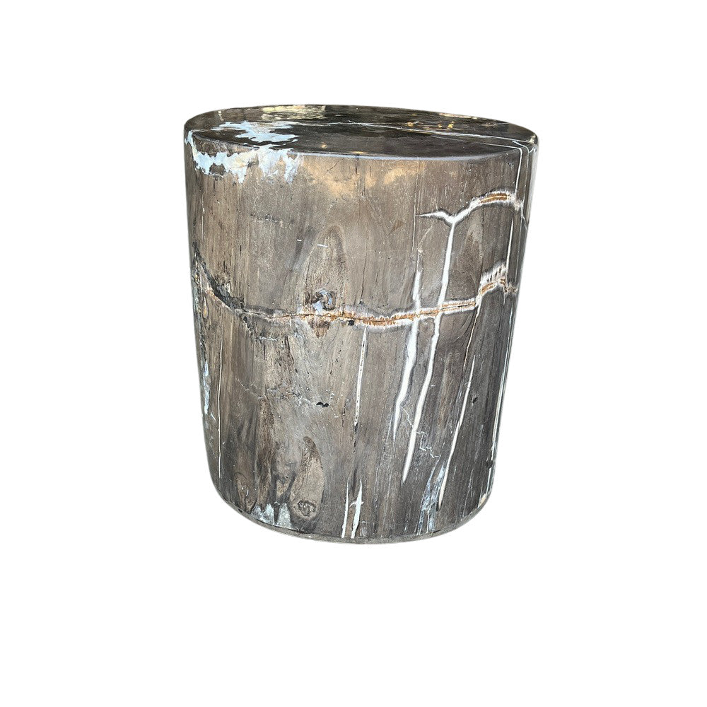 Petrified Wood Stool - Berbere Imports