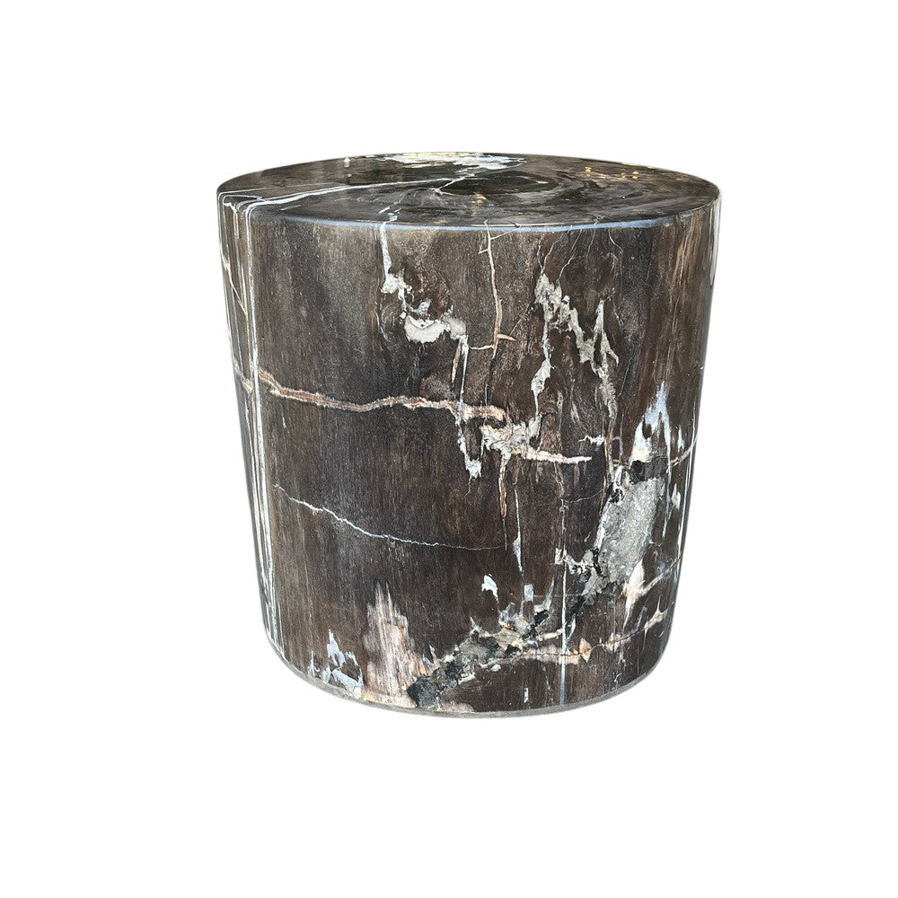 Petrified Wood Stool - Berbere Imports