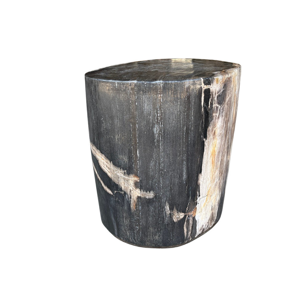 Petrified Wood Stool - Berbere Imports