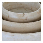 Indian Marble Round Plate - Large - Berbere Imports