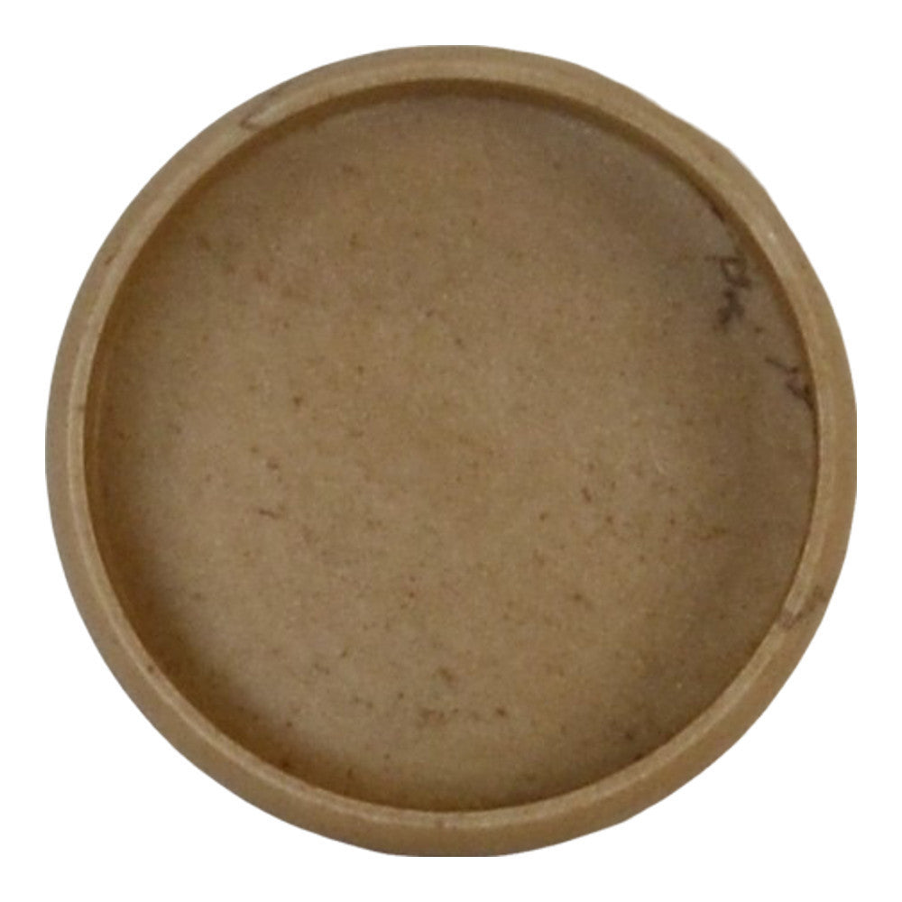 Indian Marble Round Plate - Medium - Berbere Imports