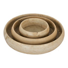 Indian Marble Round Plate - Medium - Berbere Imports