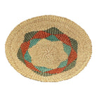 Filipino Woven Round Abaca Plate - Berbere Imports