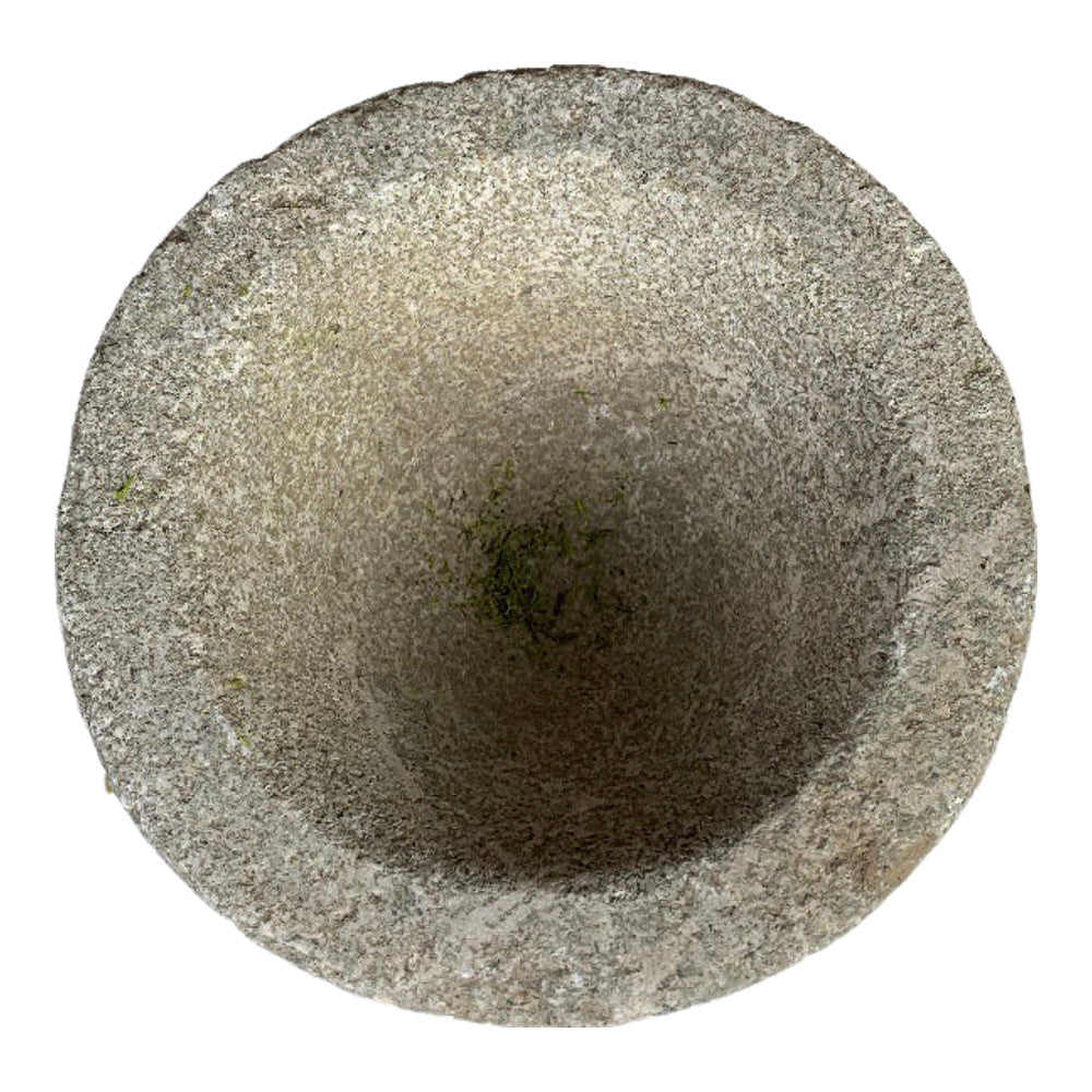 Antique Stone Garlic Mortar - Berbere Imports