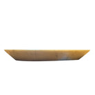 13-Inch Oval Ribbed Marble Tray - Berbere Imports