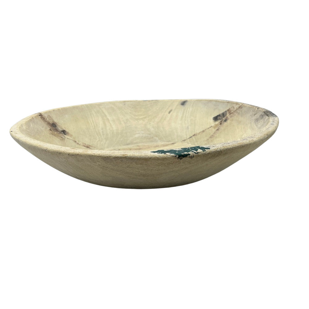 Vintage Wooden Parat Bowl - Medium - Berbere Imports