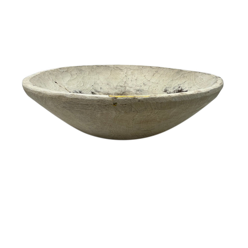 Vintage Wooden Parat Bowl - Medium - Berbere Imports