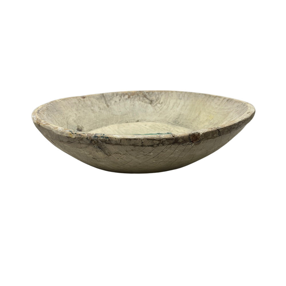 Vintage Wooden Parat Bowl - Medium - Berbere Imports