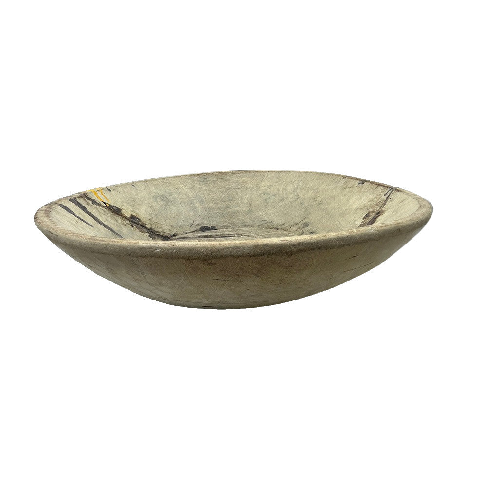 Vintage Wooden Parat Bowl - Medium - Berbere Imports