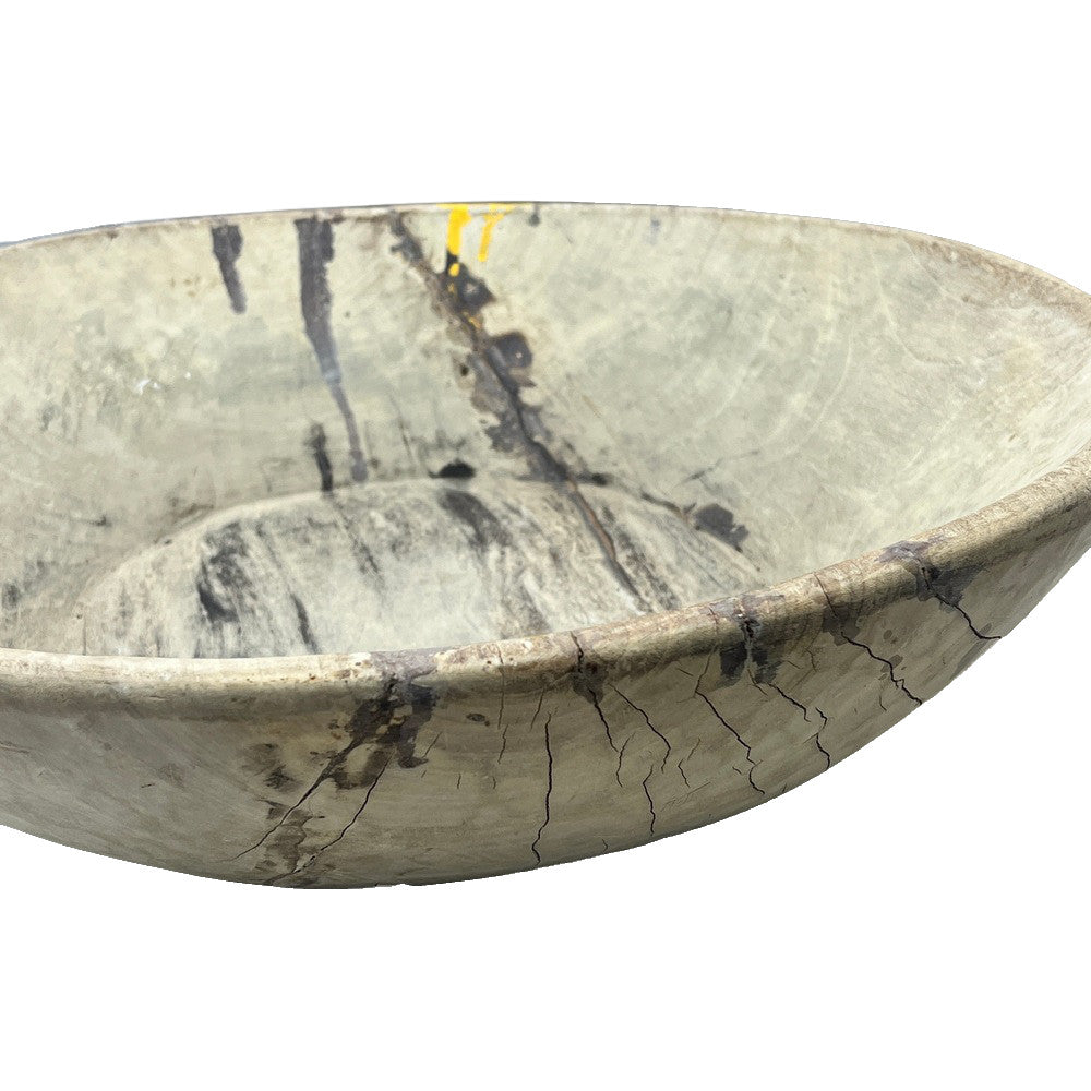 Vintage Wooden Parat Bowl - Medium - Berbere Imports