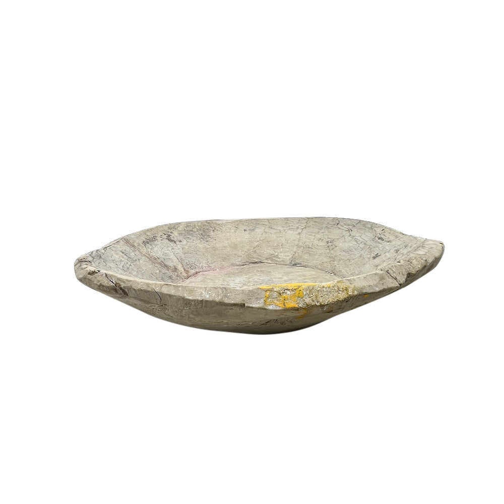Vintage Wooden Parat Bowl - Medium - Berbere Imports