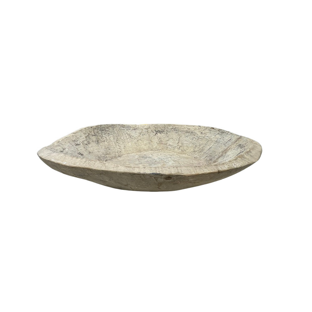 Vintage Wooden Parat Bowl - Medium - Berbere Imports