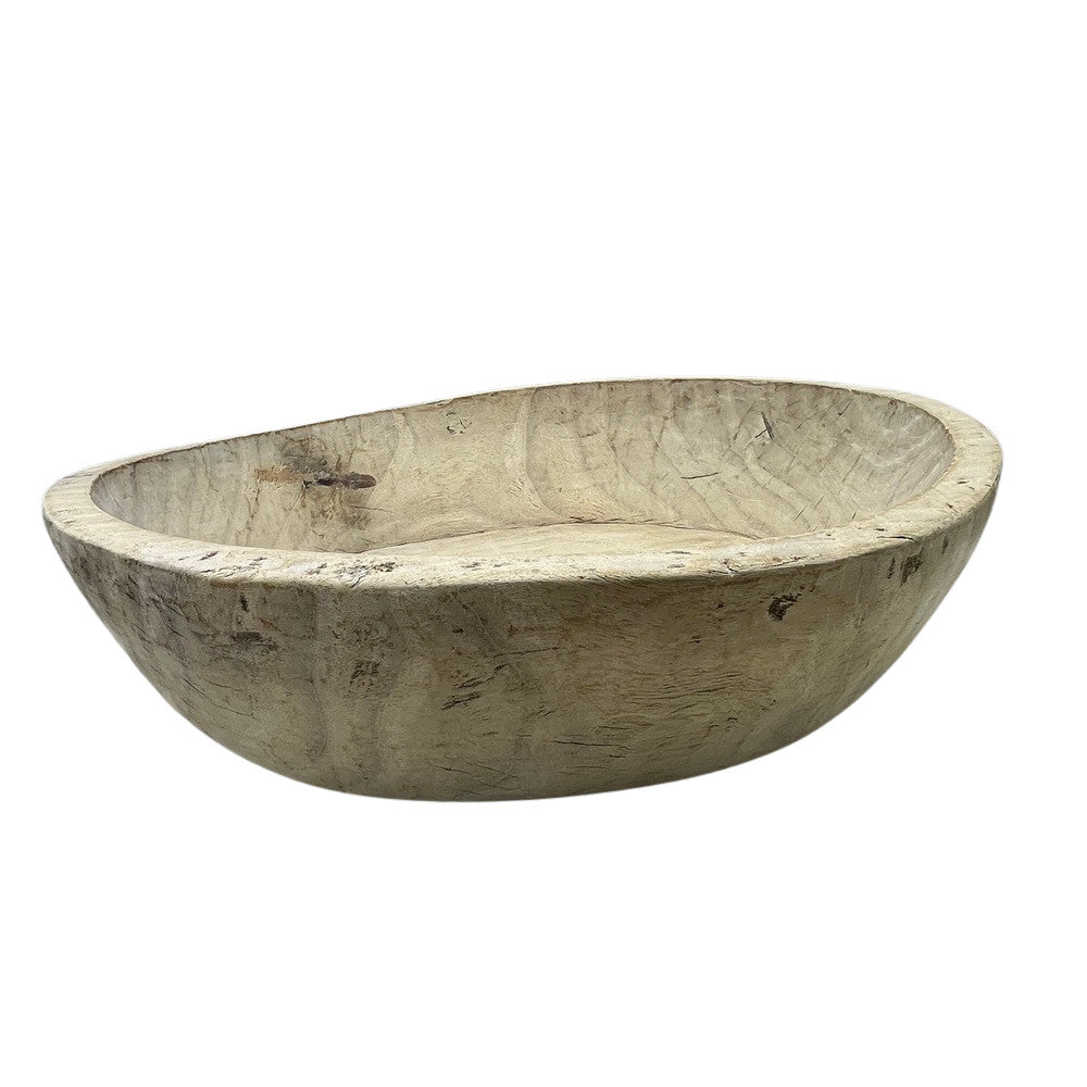 Vintage Wooden Parat Bowl - Medium - Berbere Imports