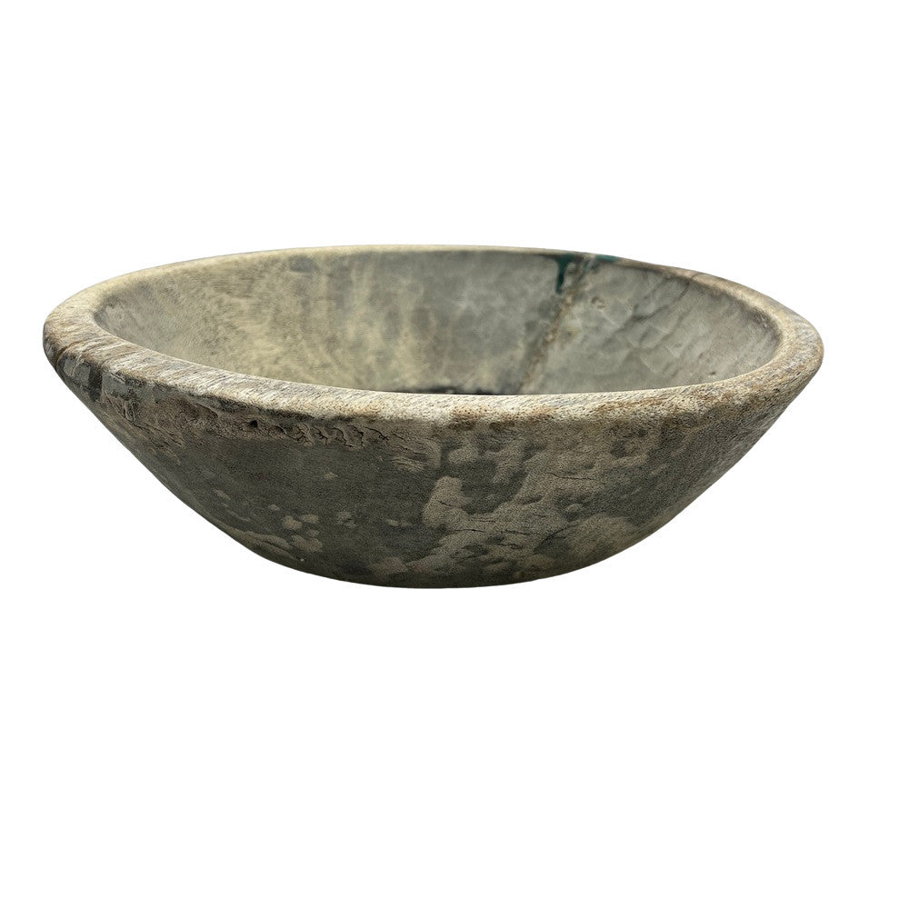 Vintage Wooden Parat Bowl - Small - Berbere Imports