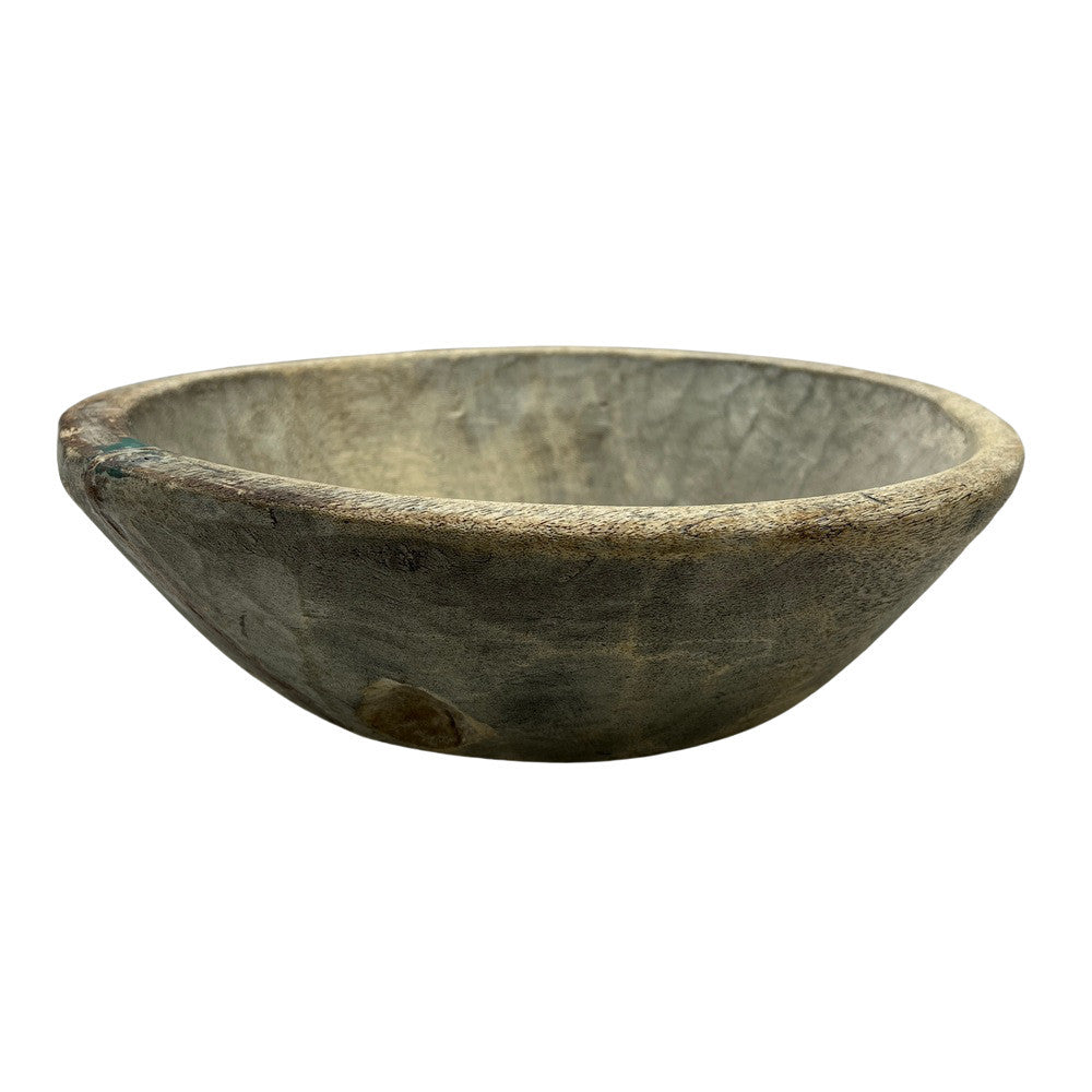 Vintage Wooden Parat Bowl - Small - Berbere Imports