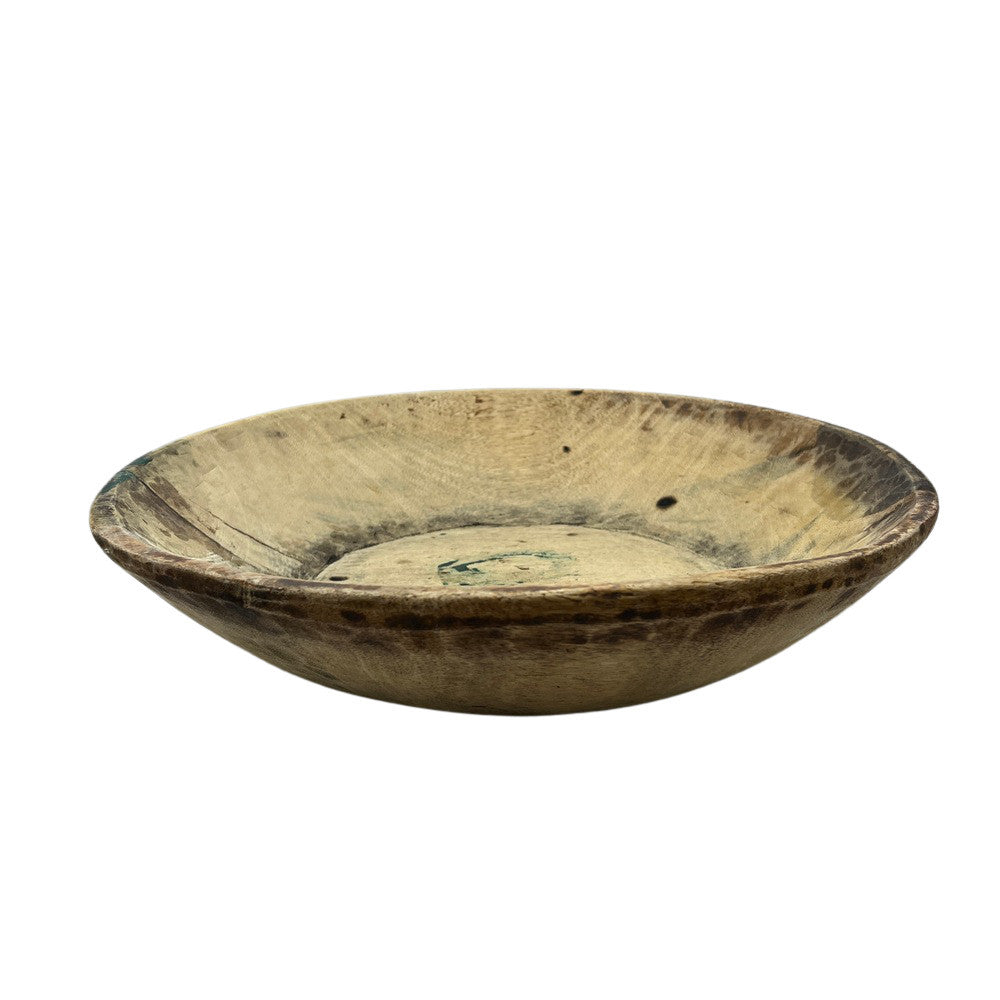 Vintage Wooden Parat Bowl - Small - Berbere Imports