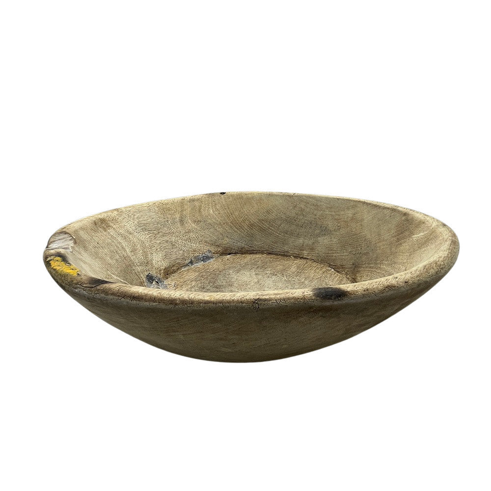 Vintage Wooden Parat Bowl - Small - Berbere Imports