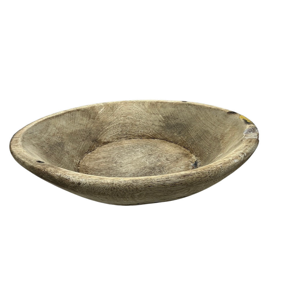 Vintage Wooden Parat Bowl - Small - Berbere Imports