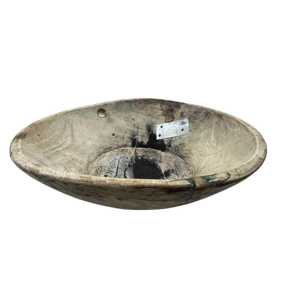 Vintage Wooden Parat Bowl - Small - Berbere Imports