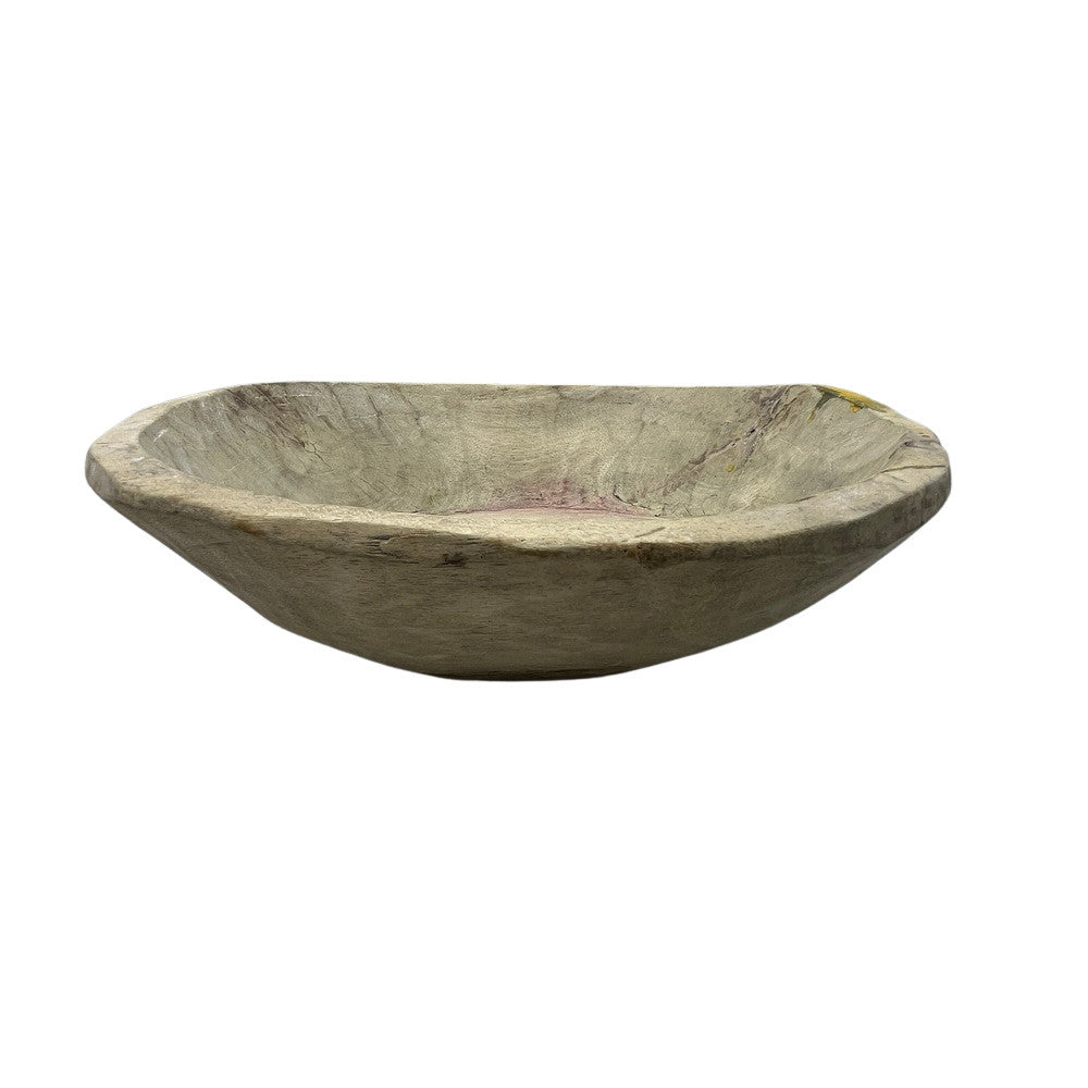 Vintage Wooden Parat Bowl - Small - Berbere Imports