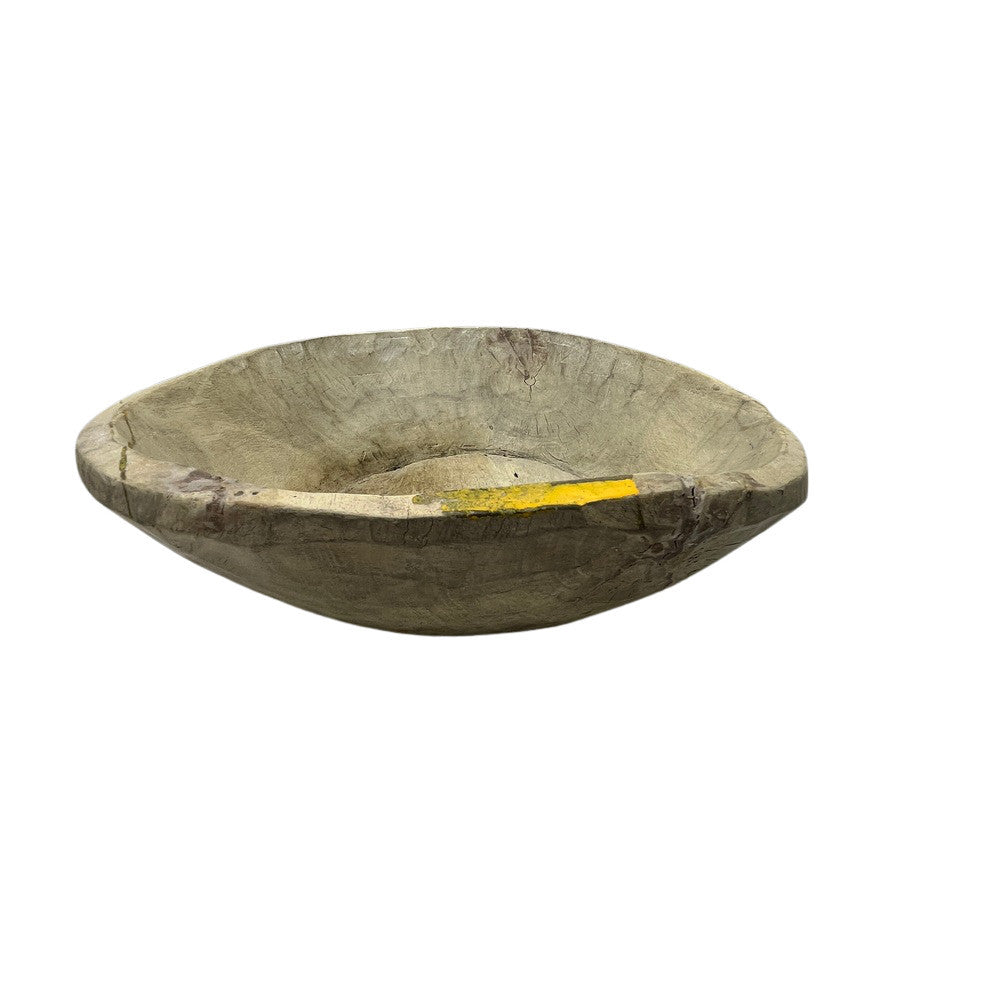 Vintage Wooden Parat Bowl - Small - Berbere Imports