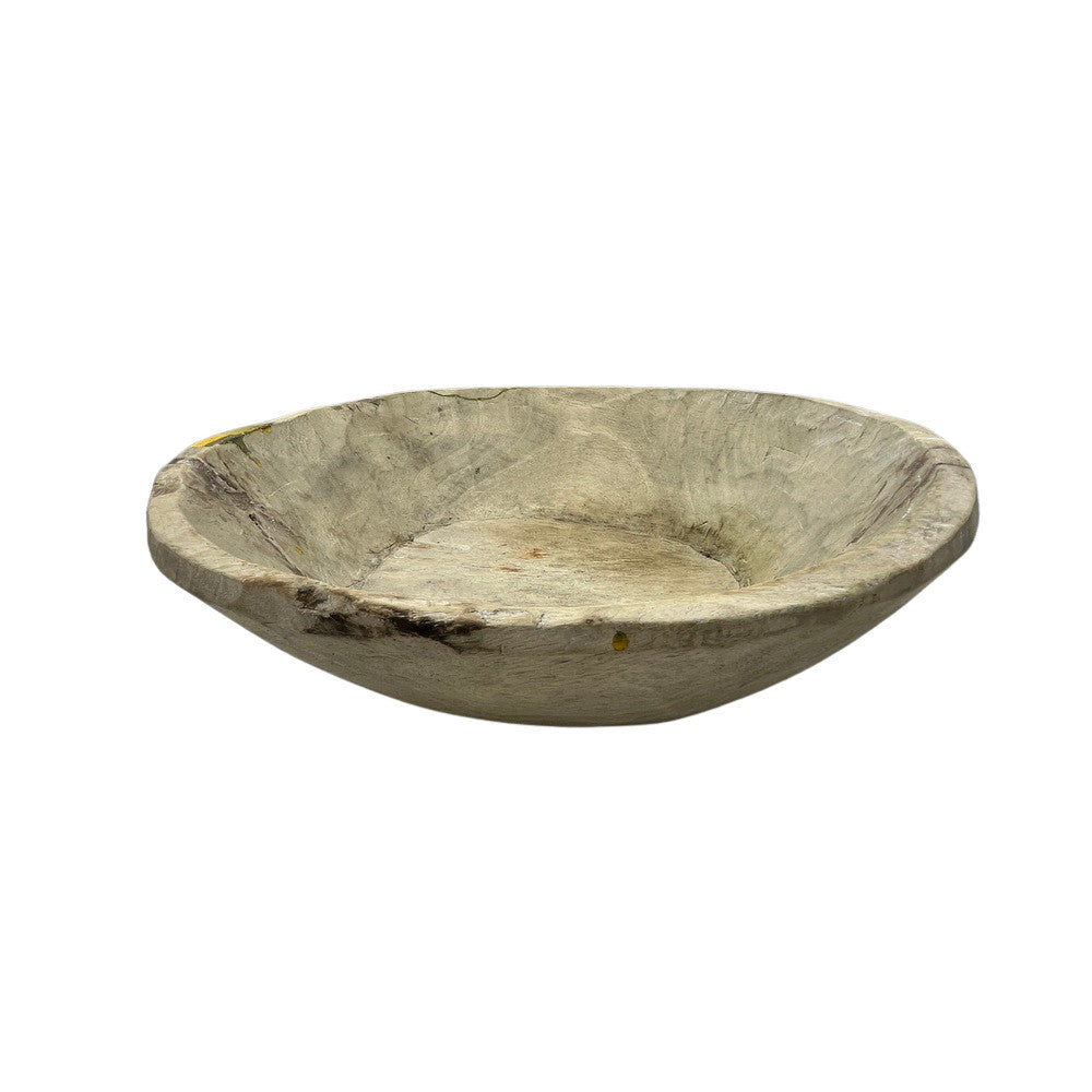 Vintage Wooden Parat Bowl - Small - Berbere Imports