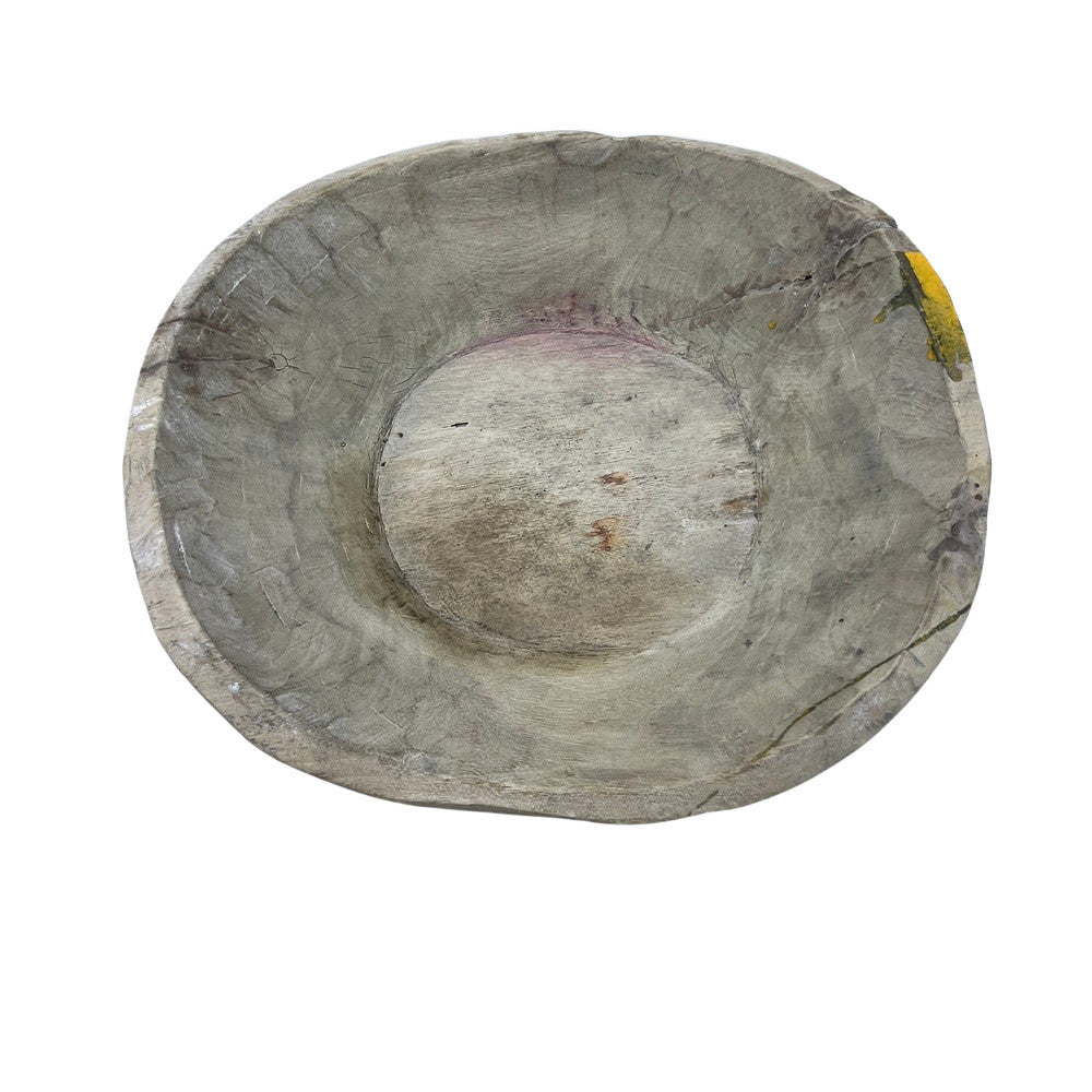Vintage Wooden Parat Bowl - Small - Berbere Imports