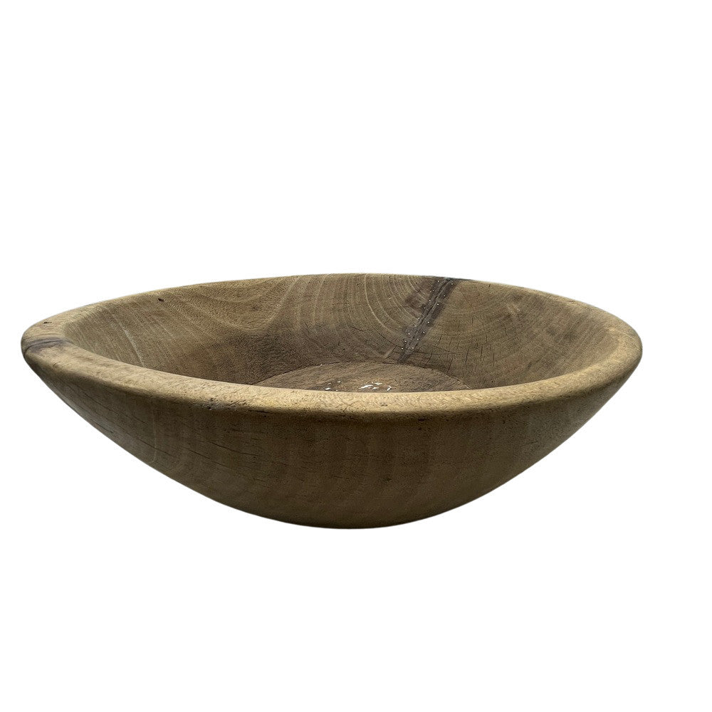 Vintage Wooden Parat Bowl - Small - Berbere Imports