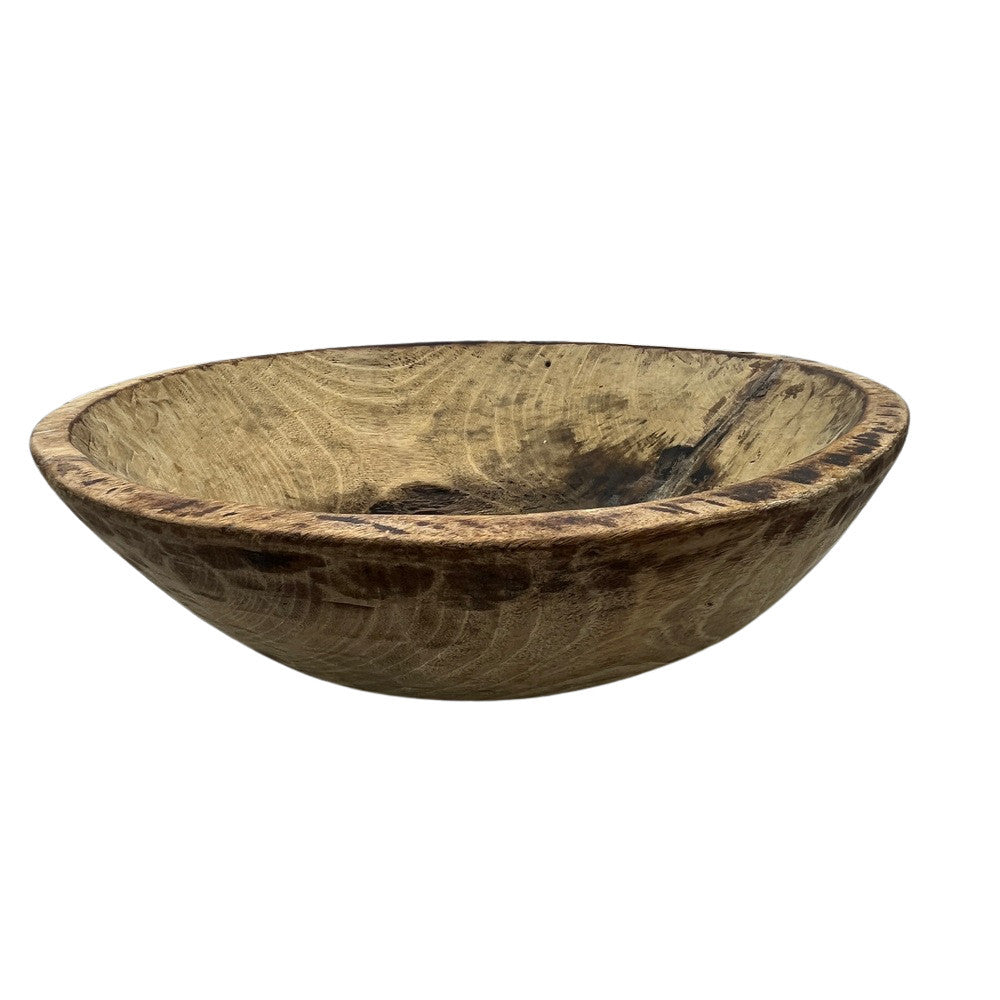 Vintage Wooden Parat Bowl - Small - Berbere Imports