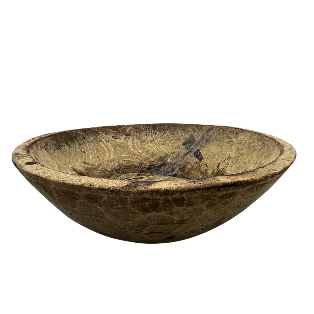 Vintage Wooden Parat Bowl - Small - Berbere Imports