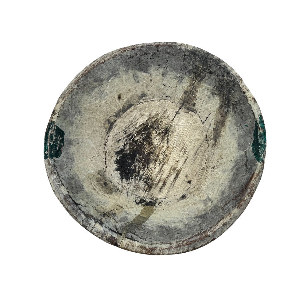 Vintage Wooden Parat Bowl - Small - Berbere Imports
