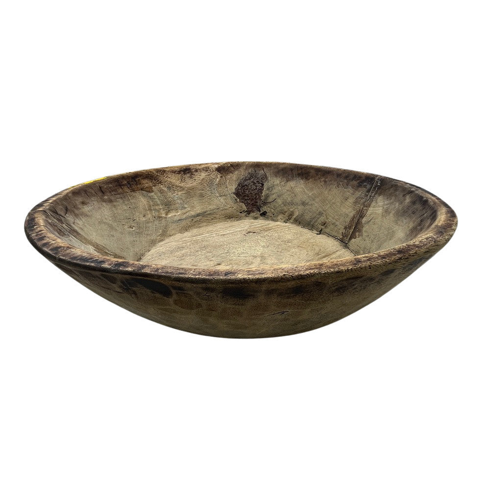 Vintage Wooden Parat Bowl - Small - Berbere Imports