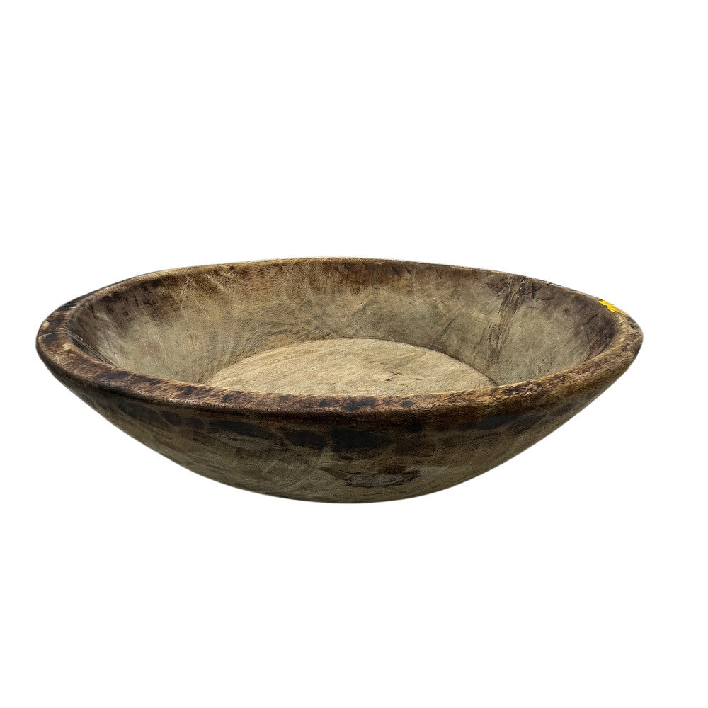 Vintage Wooden Parat Bowl - Small - Berbere Imports