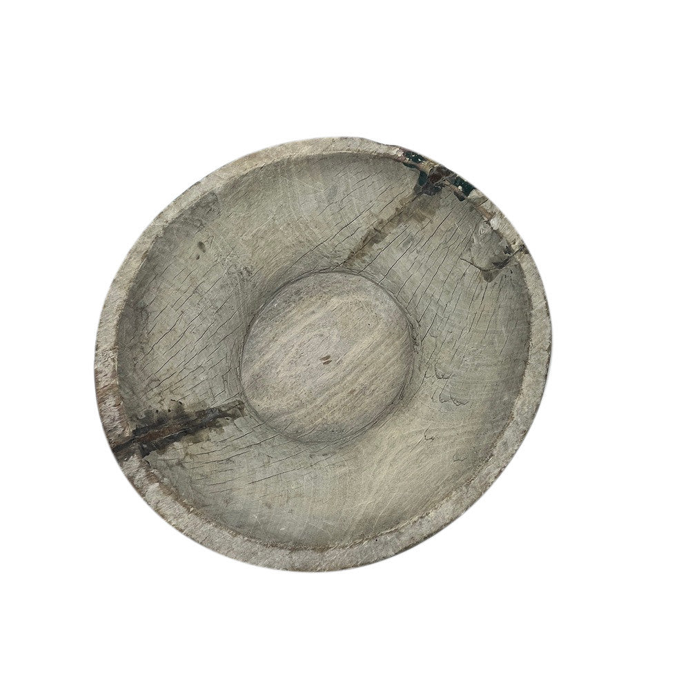 Vintage Wooden Parat Bowl - Small - Berbere Imports