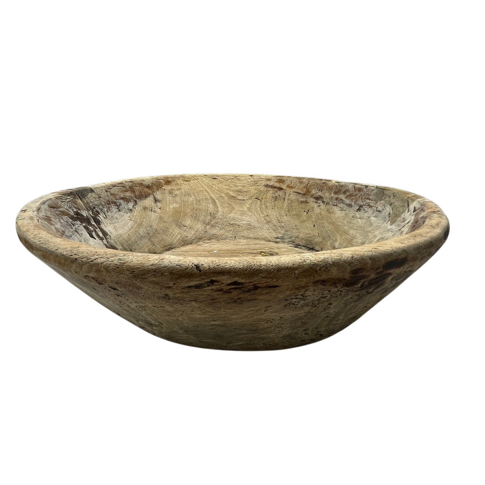 Vintage Wooden Parat Bowl - Small - Berbere Imports