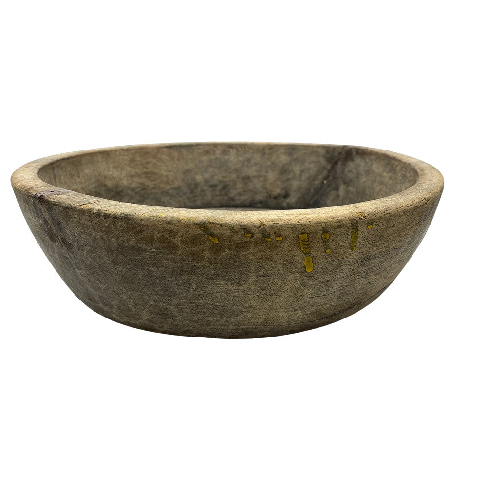 Vintage Wooden Parat Bowl - Small - Berbere Imports