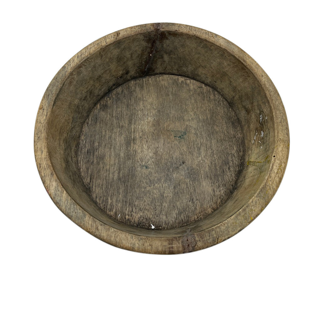 Vintage Wooden Parat Bowl - Small - Berbere Imports