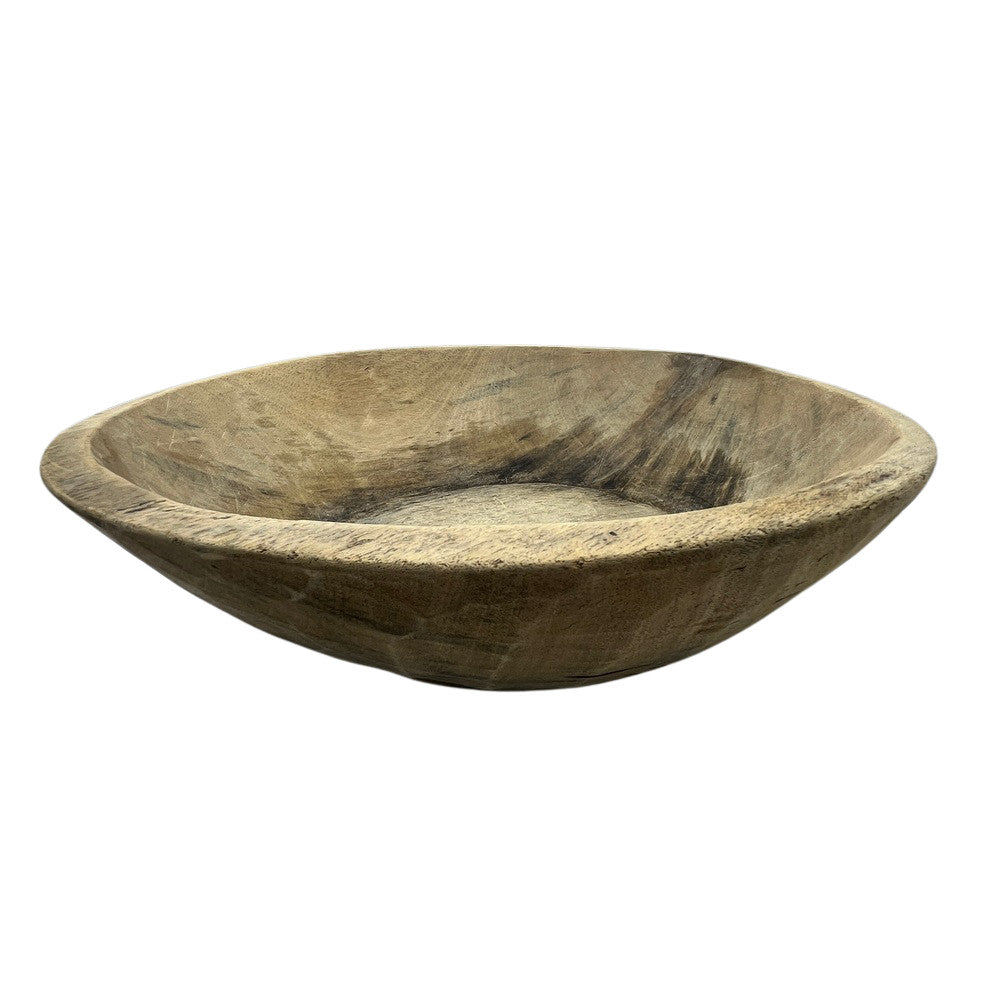 Vintage Wooden Parat Bowl - Small - Berbere Imports