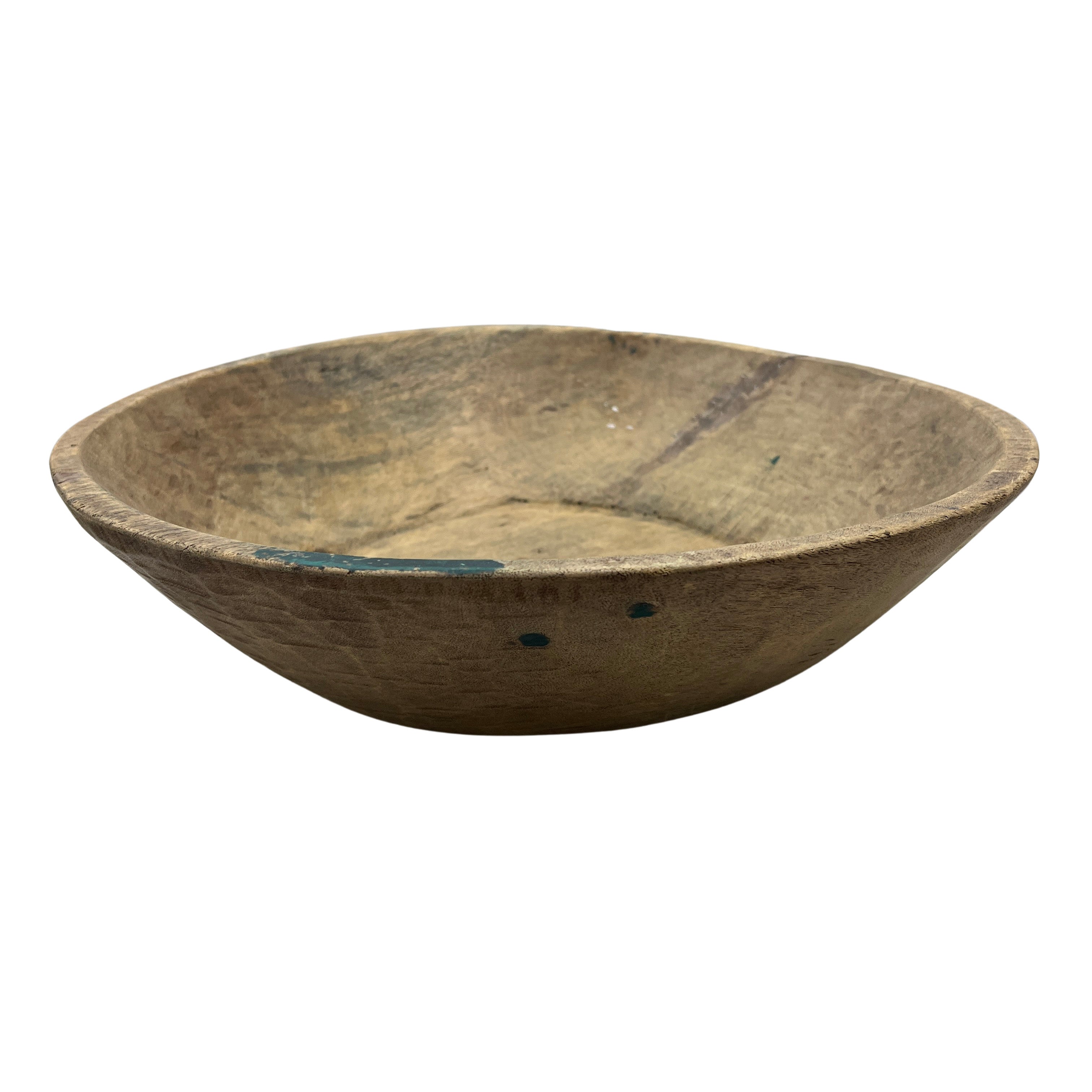 Vintage Wooden Parat Bowl - Small - Berbere Imports