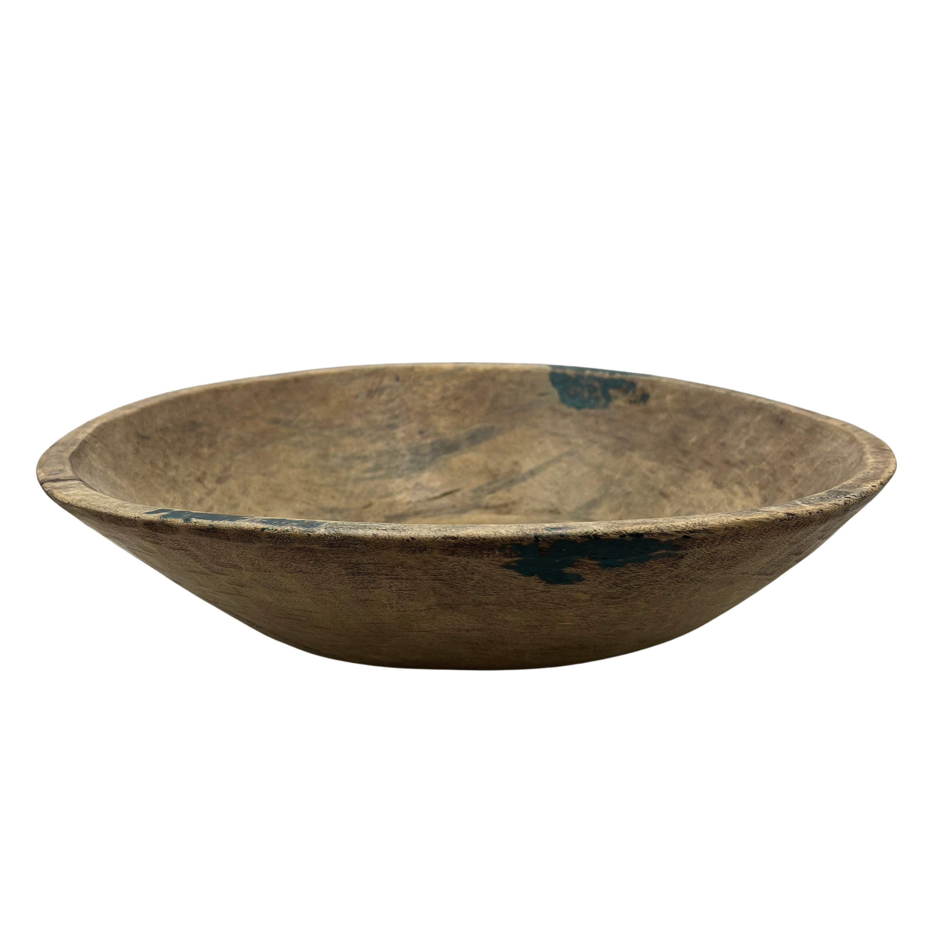 Vintage Wooden Parat Bowl - Small - Berbere Imports