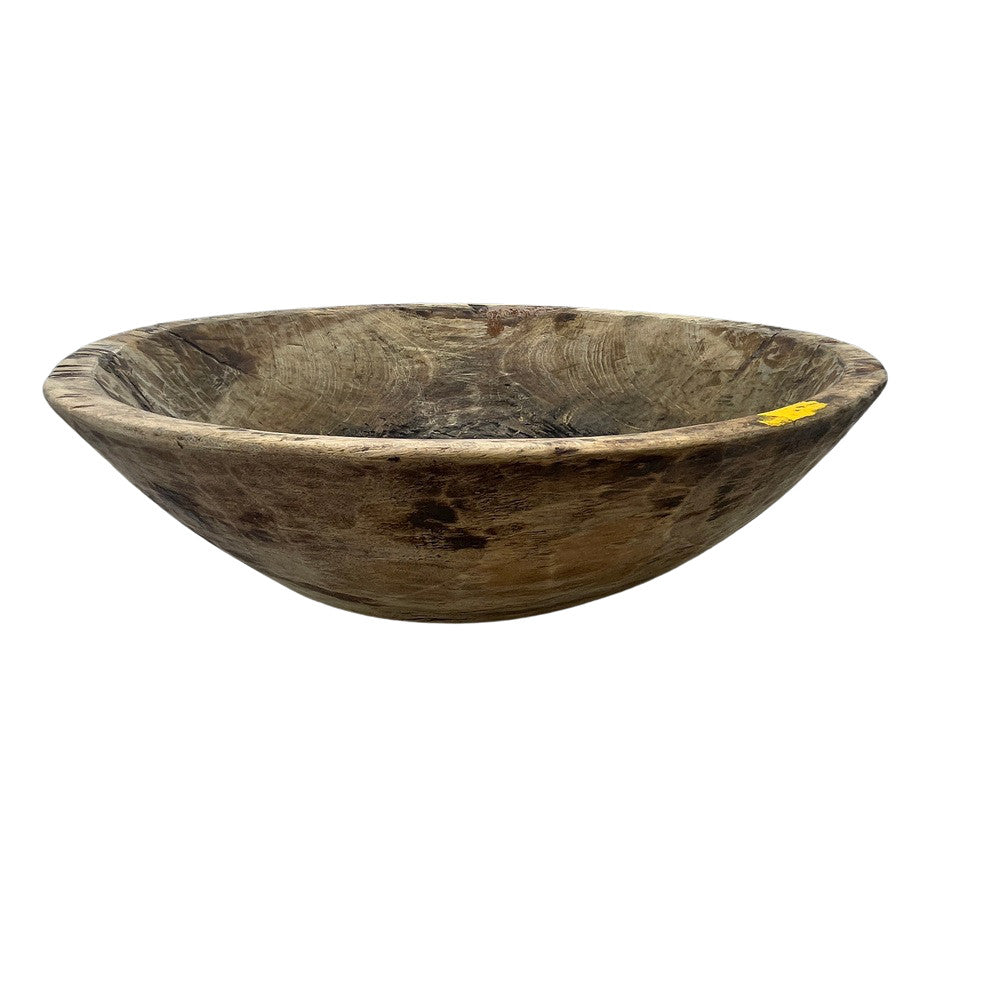 Vintage Wooden Parat Bowl - Small - Berbere Imports