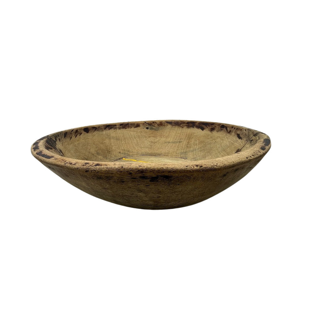 Vintage Wooden Parat Bowl - Small - Berbere Imports