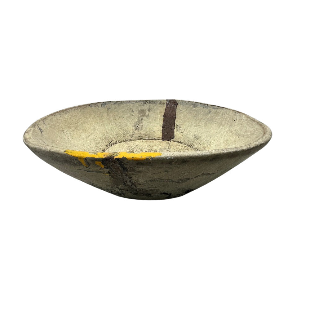 Vintage Wooden Parat Bowl - Small - Berbere Imports