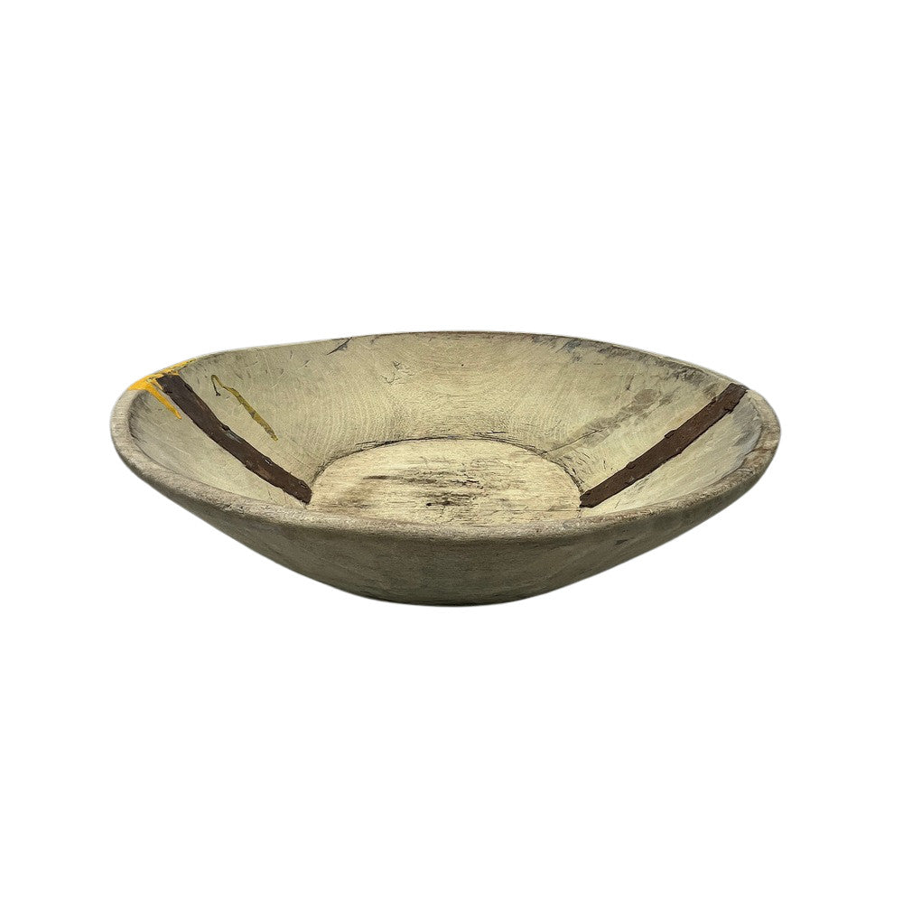 Vintage Wooden Parat Bowl - Small - Berbere Imports