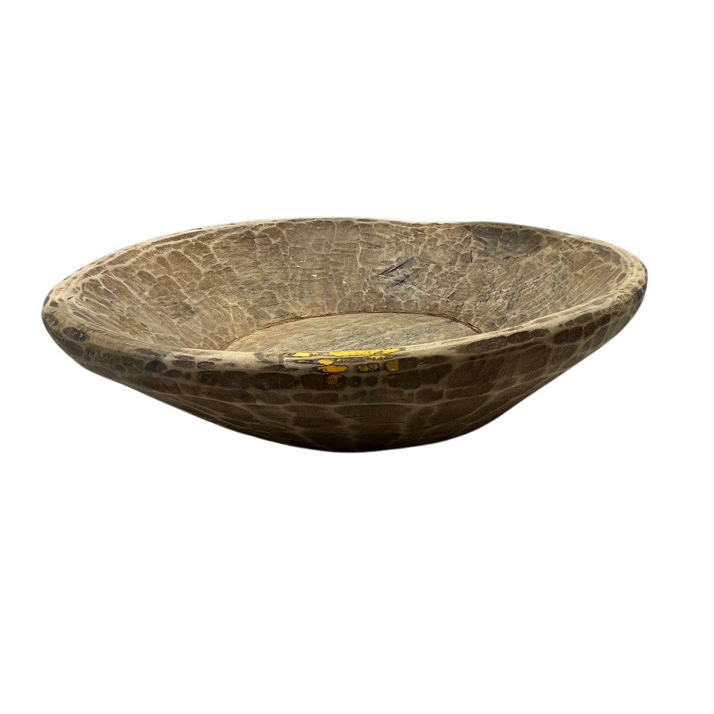 Vintage Wooden Parat Bowl - Small - Berbere Imports