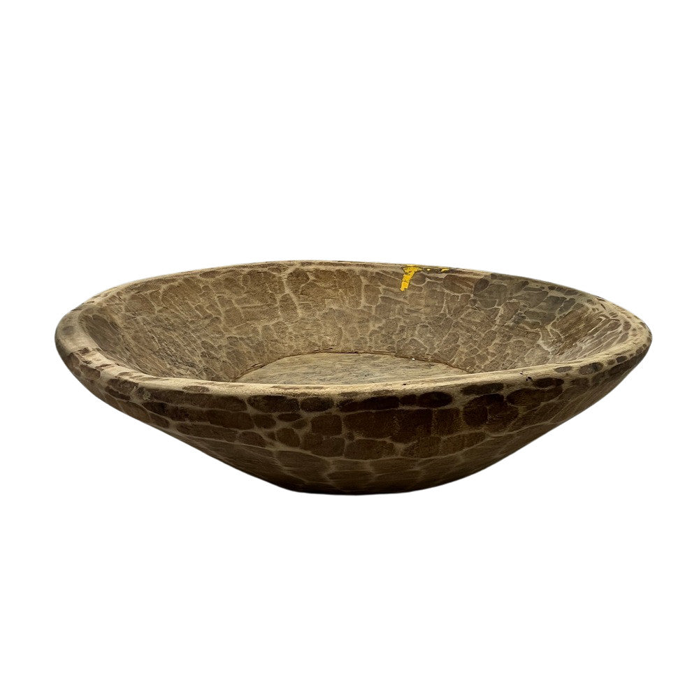 Vintage Wooden Parat Bowl - Small - Berbere Imports